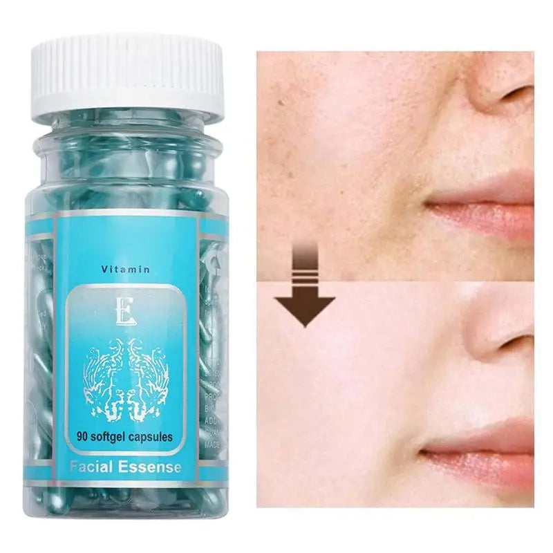 90 Pcs Aloe Vera Vitamin E Serum Face Care