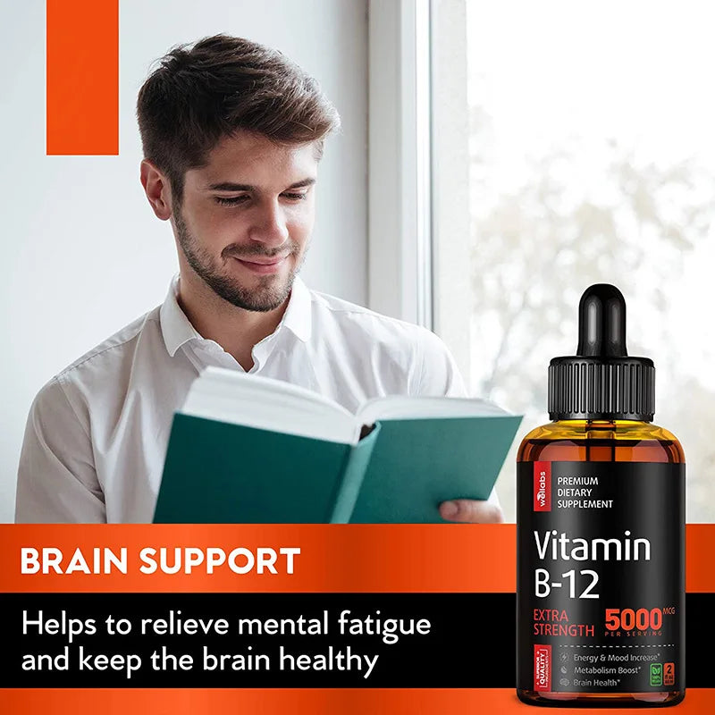 60ML Vitamin B12 Drop Supplement