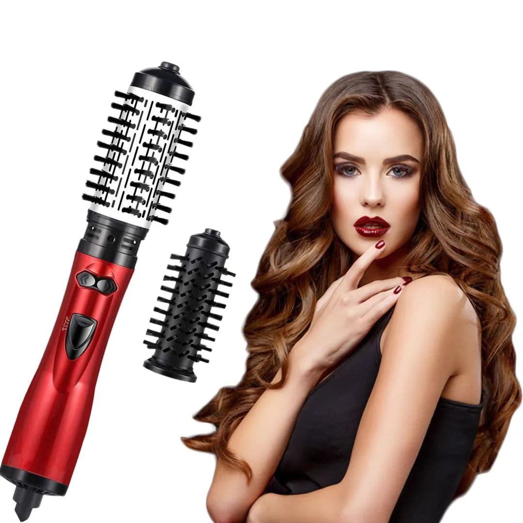 3 in 1Rotating Electric Hair Straightener Brush