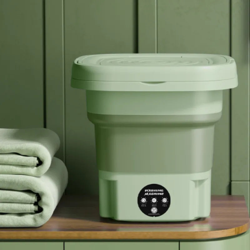 8L Household Small Folding Washing Machine