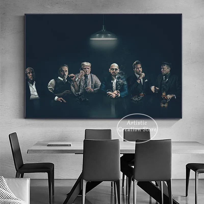 Celebrity Andrew Tate Tristan Trump Elon Musk Posters