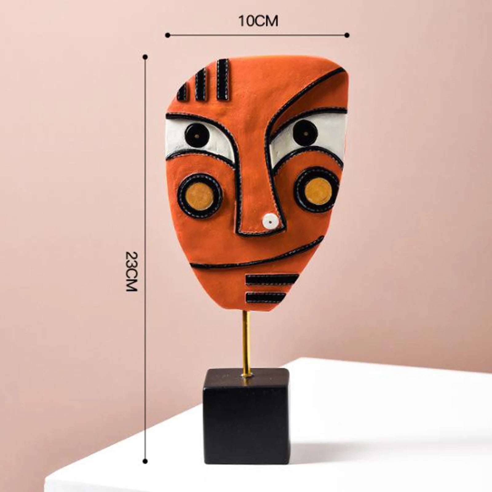 Creative Face Art Statue Sculpture